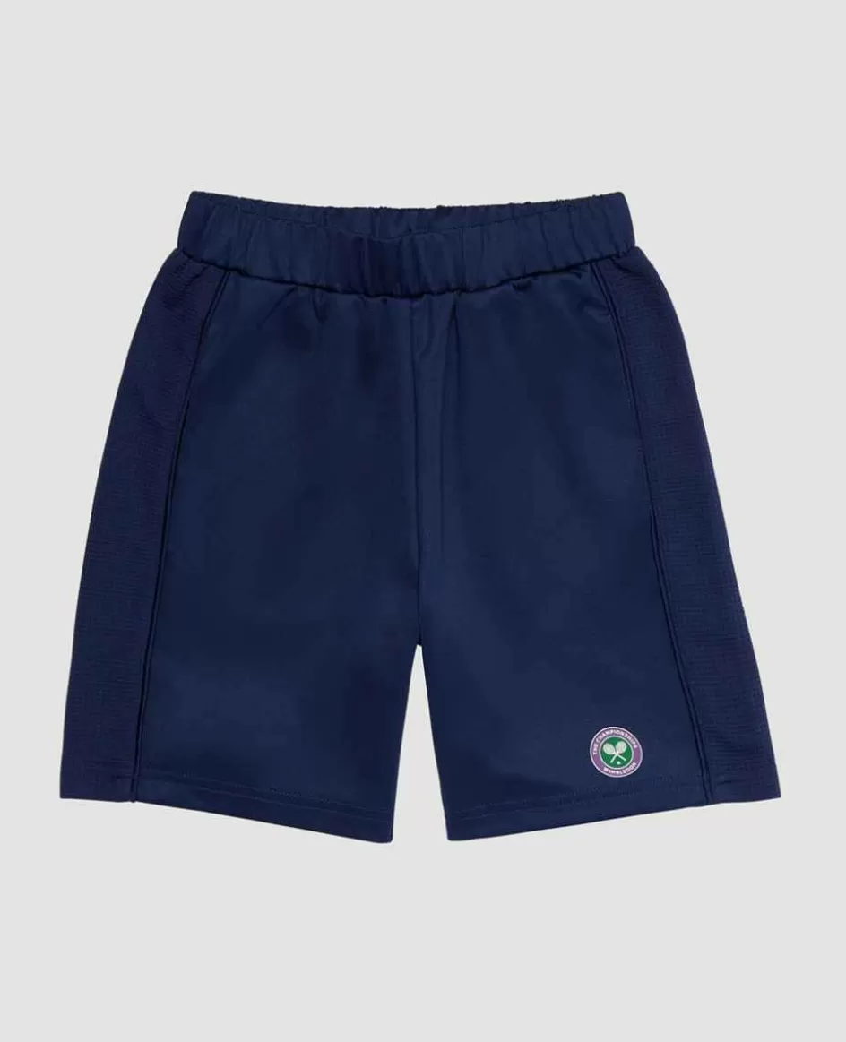 Wimbledon Kids Core Performance Shorts - Navy