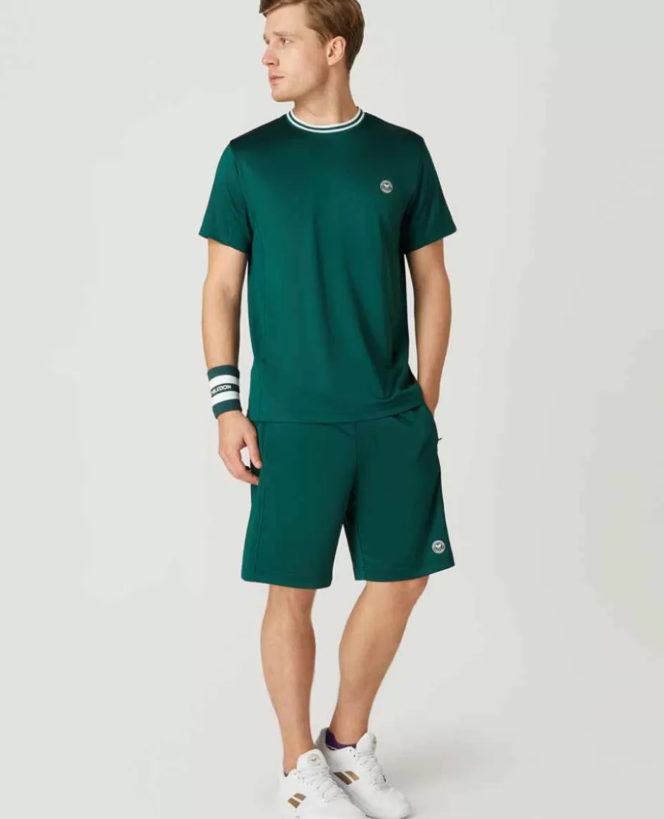 Wimbledon Mens Core Performance Shorts - Green