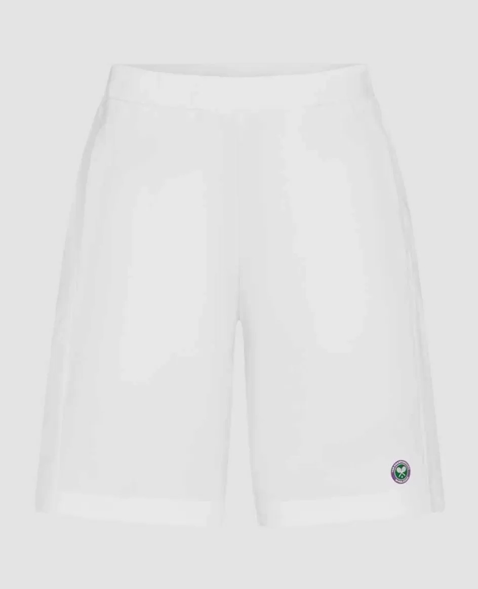 Wimbledon Mens Core Performance Shorts - White