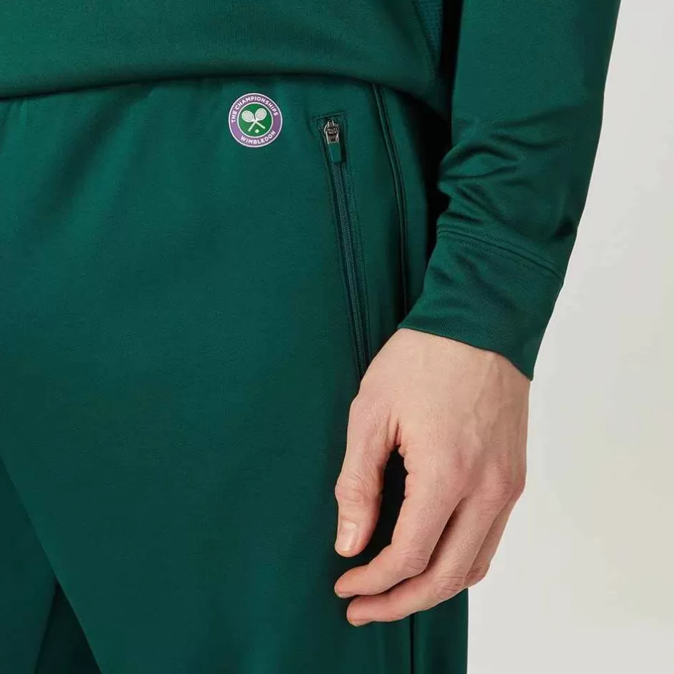 Wimbledon Mens Core Performance Track Pant - Green