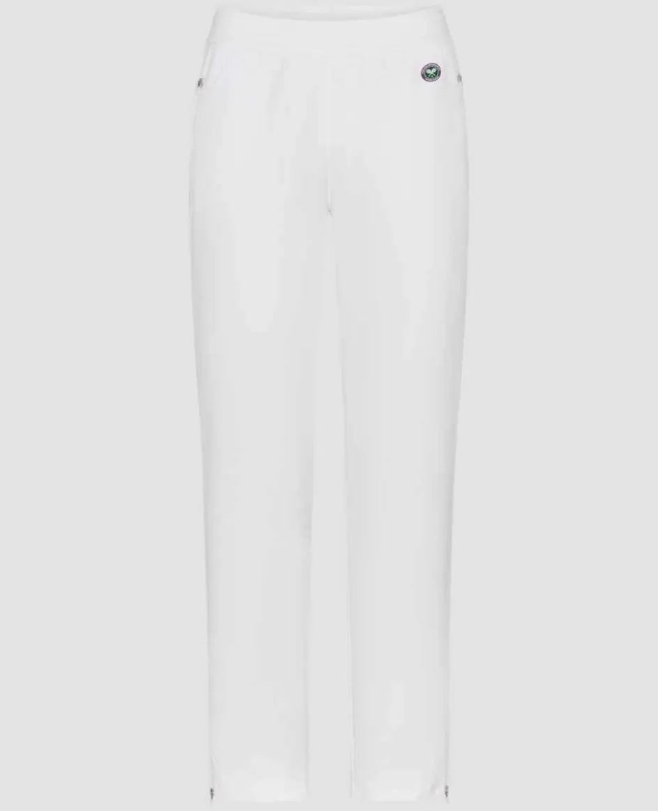 Wimbledon Mens Core Performance Track Pant - White