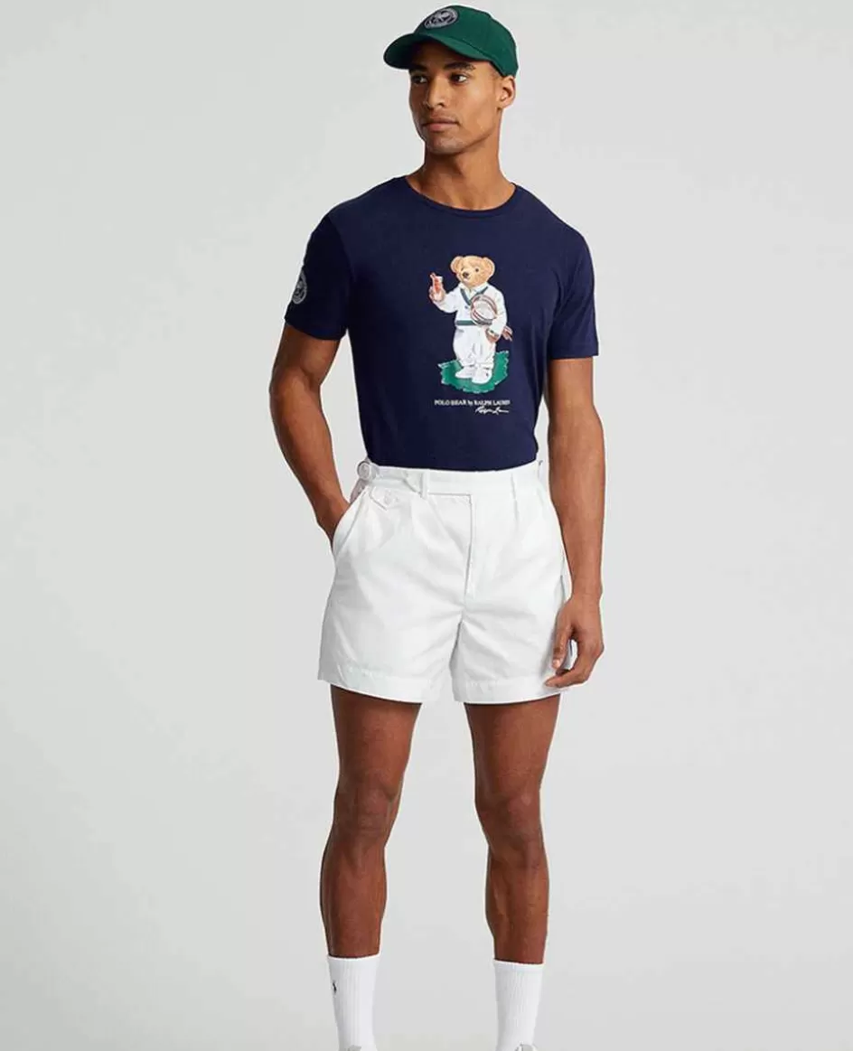 Ralph Lauren Polo Men's Custom Slim Fit Bear T-Shirt - Navy