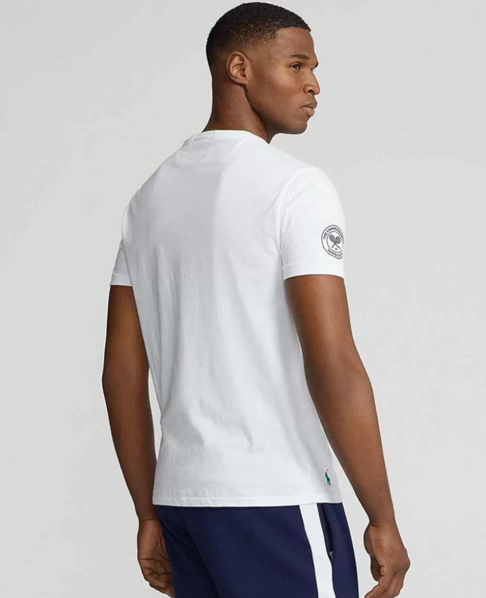 Ralph Lauren Polo Men's Custom Slim Fit T-Shirt - Tennis Player