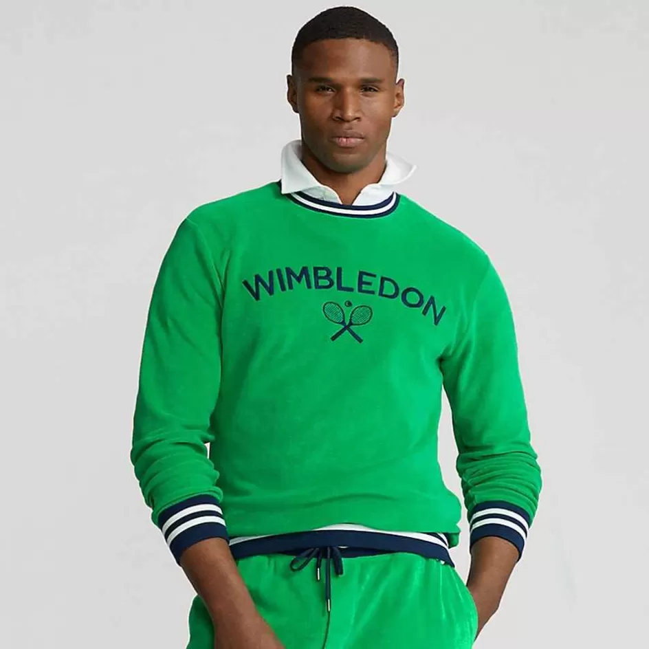 Ralph Lauren Polo Men's Terry Graphic Sweatshirt - Green
