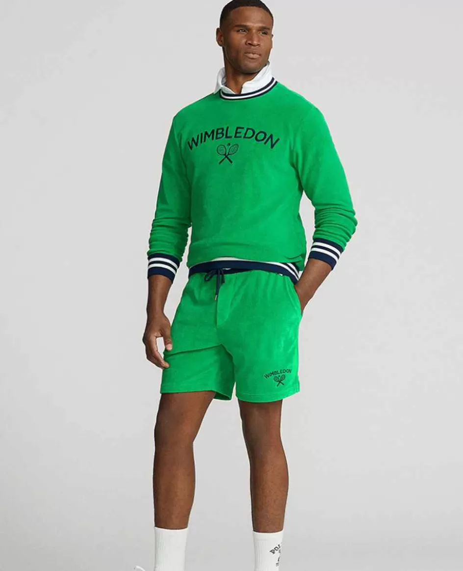 Ralph Lauren Polo Men's Terry Graphic Sweatshirt - Green