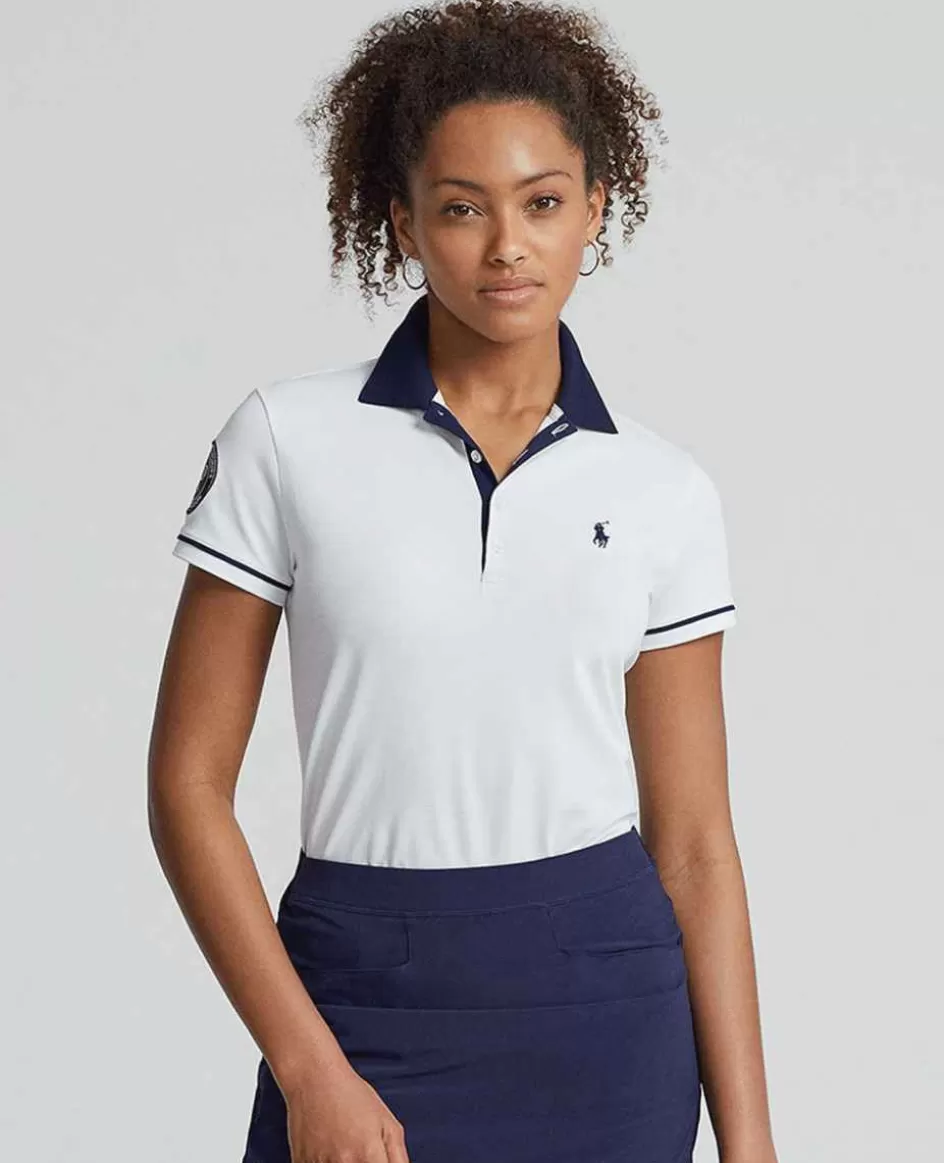 Ralph Lauren Polo Women's Short Sleeve Polo Shirt - White