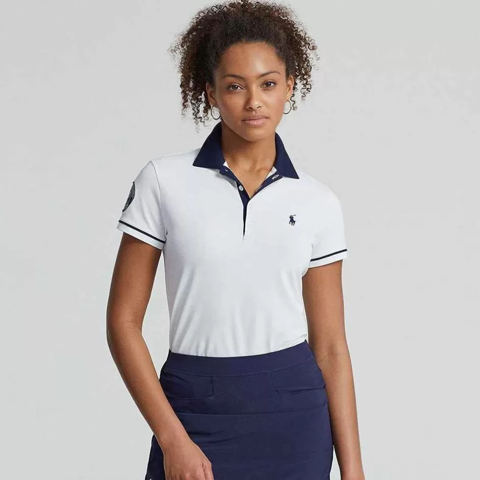 Ralph Lauren Polo Women's Short Sleeve Polo Shirt - White