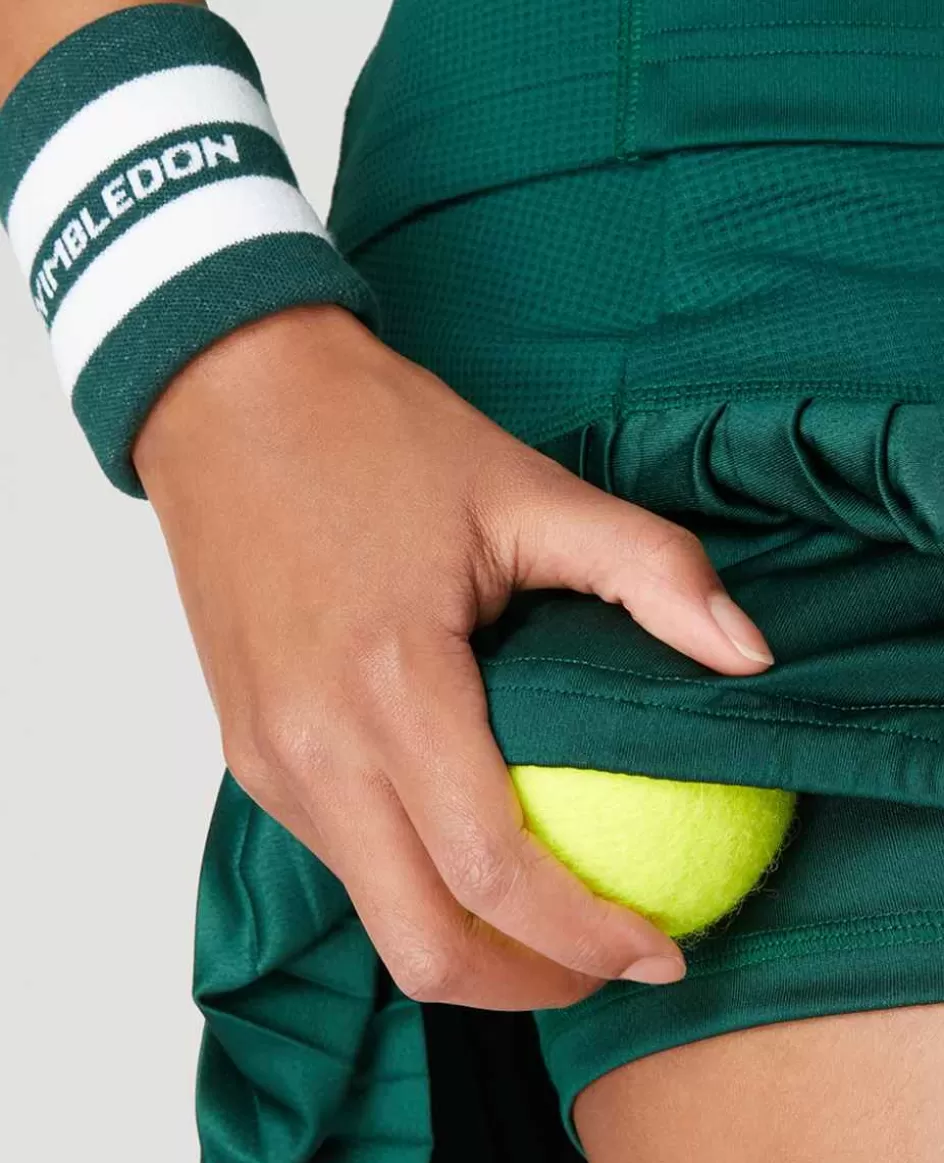 Wimbledon Womens Core Performance Skort - Green