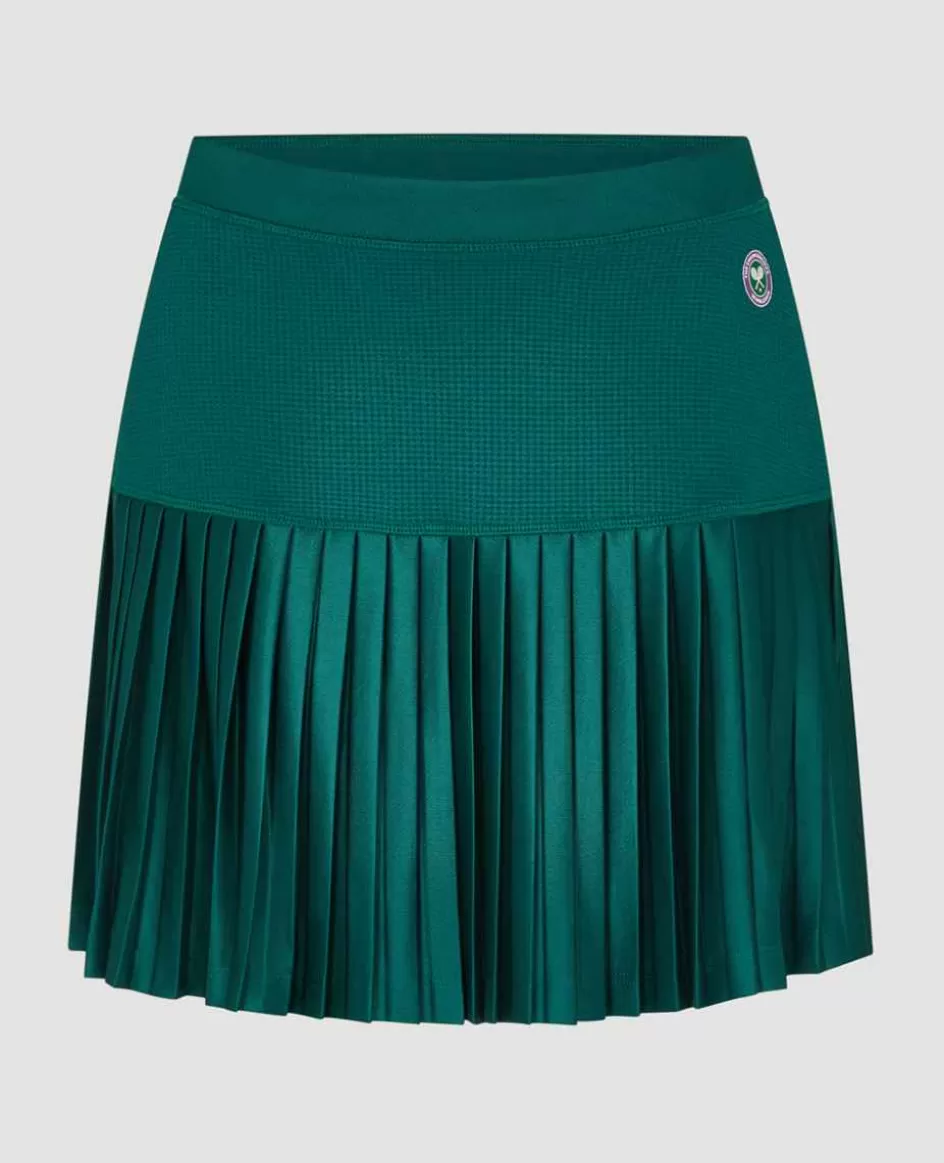 Wimbledon Womens Core Performance Skort - Green
