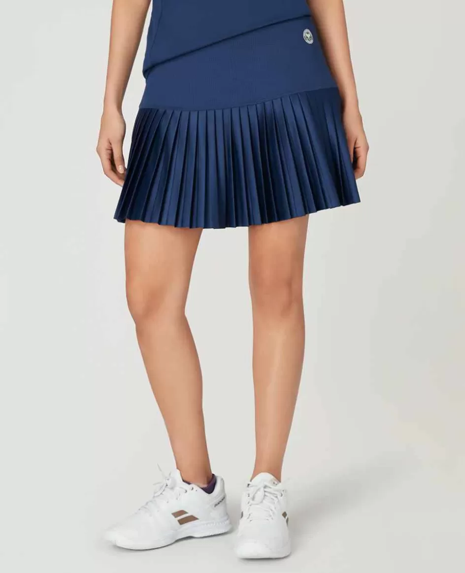 Wimbledon Womens Core Performance Skort - Navy