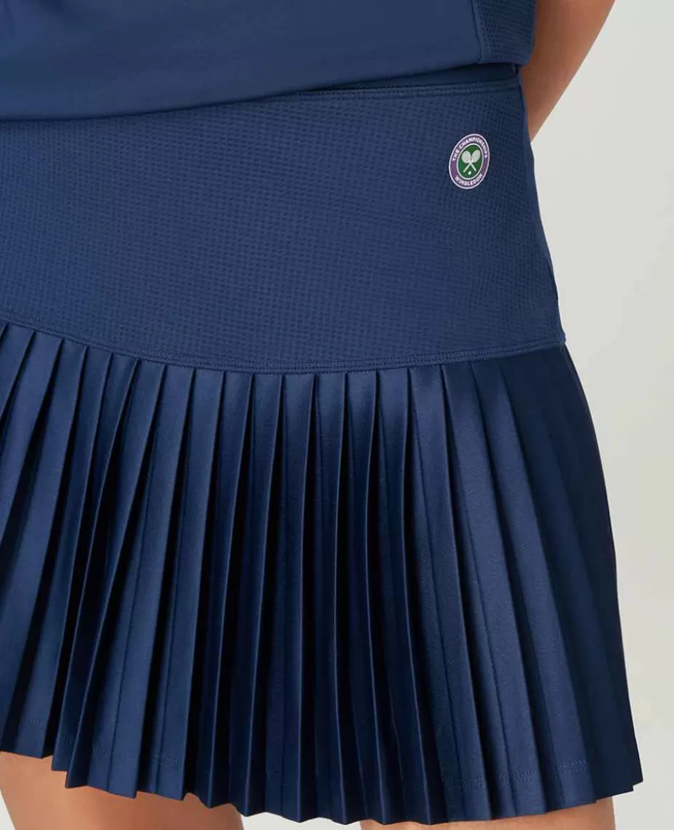 Wimbledon Womens Core Performance Skort - Navy